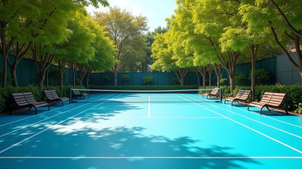 Terrain de badminton : location, aménagement et équipements essentiels